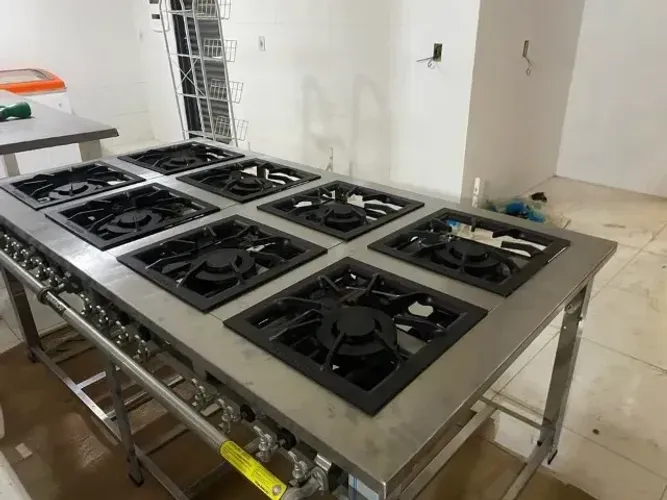 FOGAO 8 BOCAS 40X40 VENANCIO