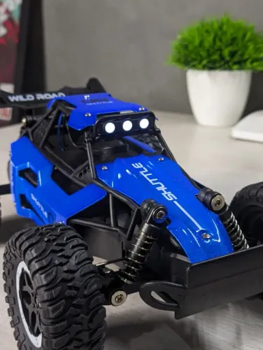 NOVO! Carro RC Alta Velocidade 20km/h | Pneus Off-Road, LEDs, Tração Traseira!