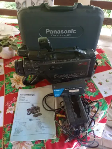 Filmadora Panasonic VHS anos 90