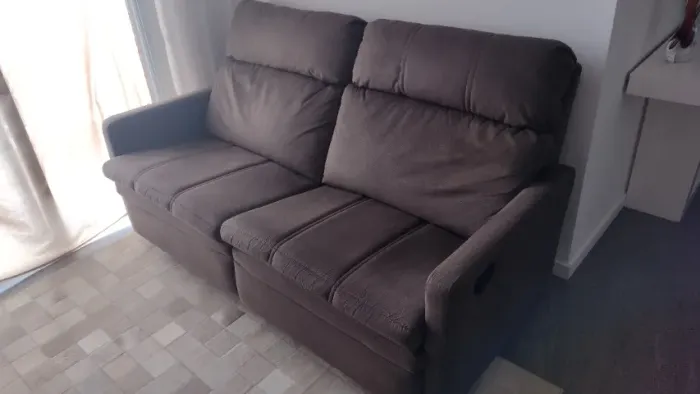 Sofá 2 lugares Reclinável Retrátil Articulado Plenitude Design
