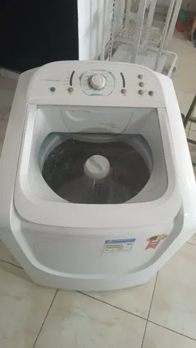 Máquina de lavar roupa Eletrolux 15kg bacia de inox, voltagem 220 entrego e dou garantia
