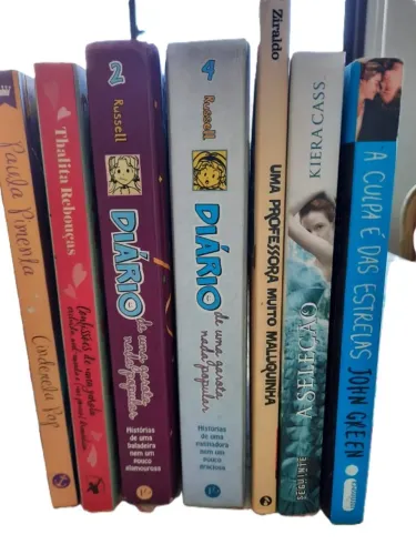 Sete Livros de Literatura Conservados. Saindo por R$ 6,00 cada!