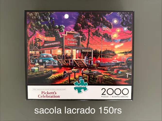 Quebra cabeça buffalo 2000 peças