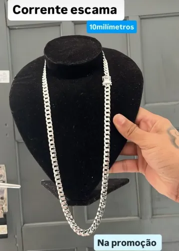 Corrente escama 10mm na promoção!