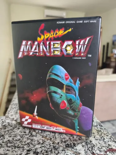 Cartucho MSX Space Manbow Original Konami SCC