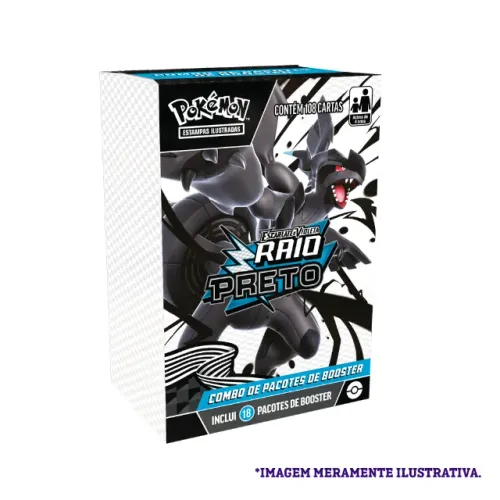Mini Box Raio Preto - Pokémon TCG