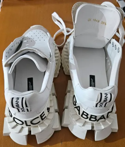 Vendo Tênis Dolce & Gabbana Branco - Original 34/35