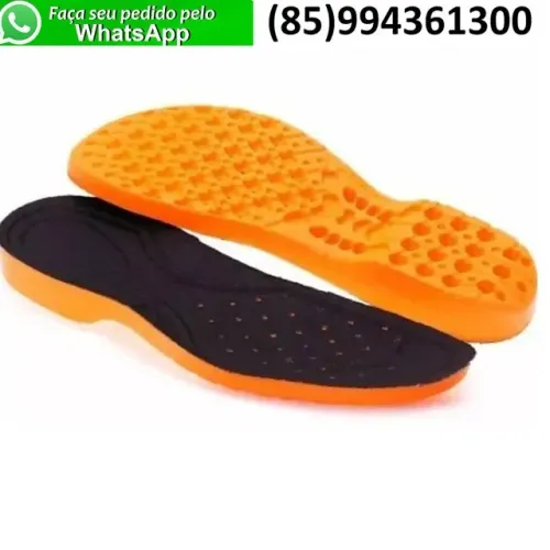 Melhor Palmilha em Gel PU para Bota Caterpillar Coturno Reduz Dor Pés