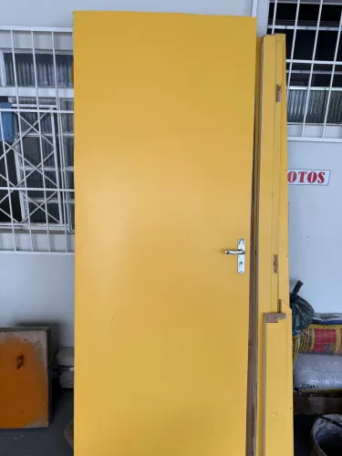 Porta sanfonada completa 2.10 x 0.80