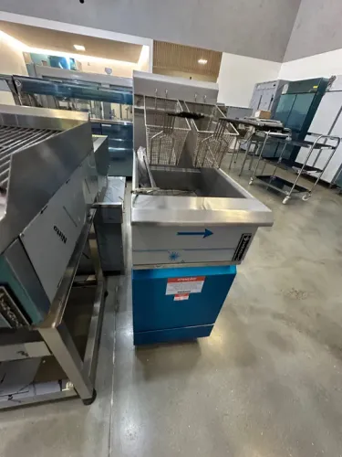 Fritadeira gás 20L  Industrial  2 Cestas prime Venâncio 