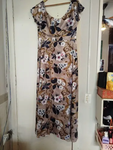Vestido longo plus size GG
