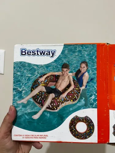 Boia inflável donut