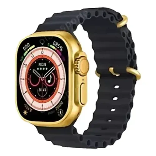 relógio smartwatch dourado S8 Pro Max - a prova d'agua