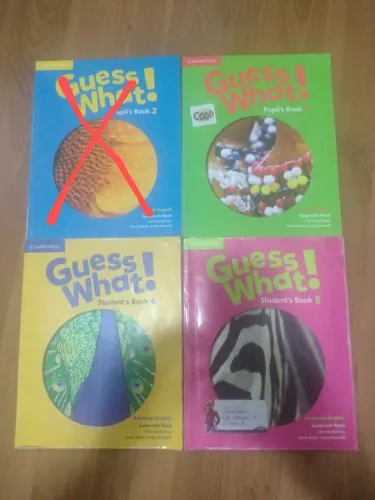 Livros Guess What para o ensino de inglês 3,4 e 5