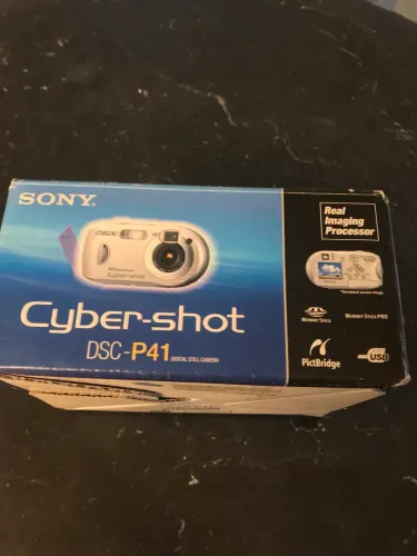 Vendo Câmera Cyber Shot DSC 4.1 MP 