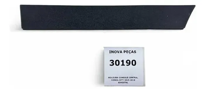 Moldura Console Central Honda City 2015 2019 83430t9l