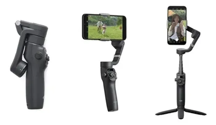 DJI Osmo Mobile 6 Estabilizador Inteligente para Celular Cinza Escuro