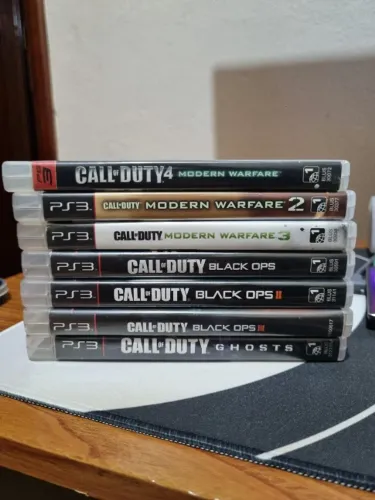 Coleção de jogos PS3 Call Of Duty