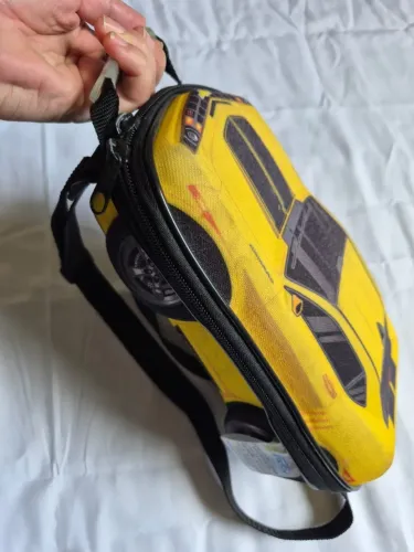Lancheira 3D Camaro Amarelo Bumblebee