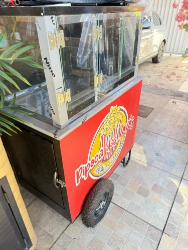 Carrinho de pipoca novo