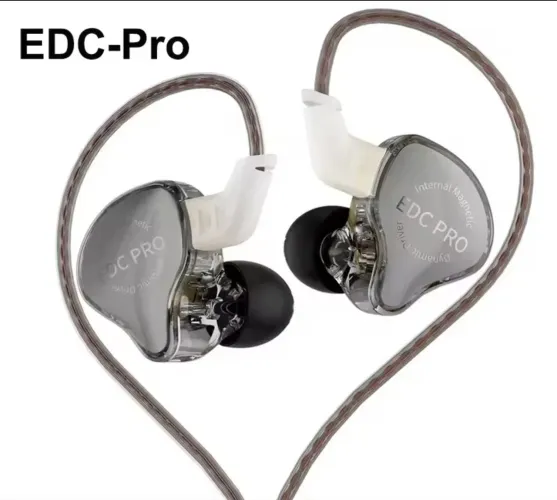 Fone de ouvido KZ EDC Pro (retorno de palco), novo, na caixa, lacrado