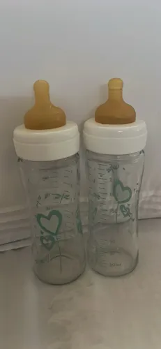 Mamadeiras Importada de VIDRO