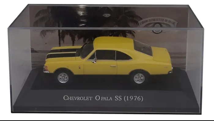 Miniatura Chevrolet Opala SS 4100 1976 inesquecíveis do Brasil 