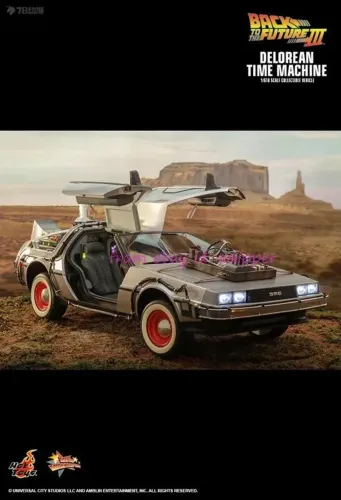 Hot Toys Delorean Time Machine De Volta Para O Futuro 3 1:6