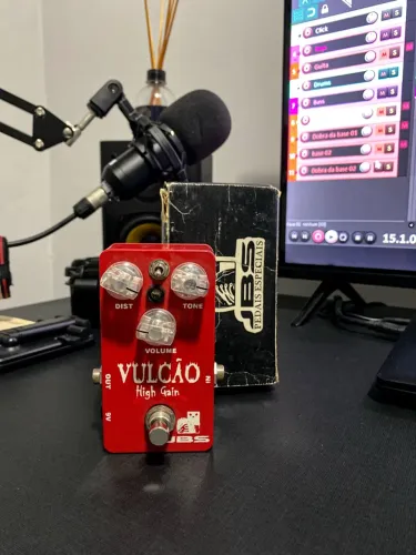 Pedal de Overdrive Vulcão JBS
