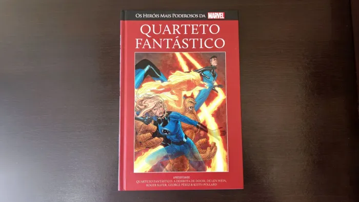 Quarteto Fantástico - Nº 30 - Salvat Capa Vermelha - Marvel