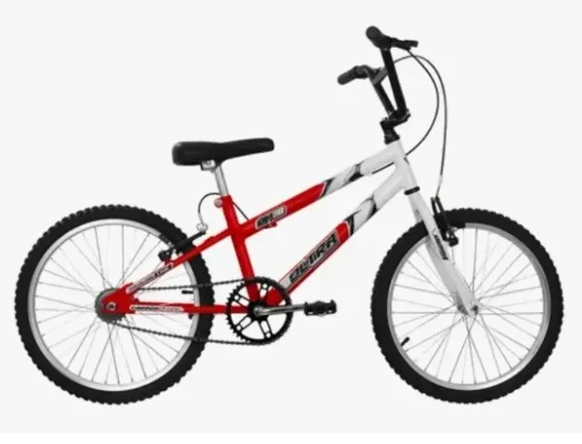 Bicicleta Aro 20 Ultra Bikes Rebaixada Bicolor Unissex Criança Infantil