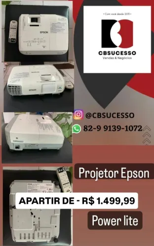PROMOÇÃO RELÂMPAGO DATASHOW EPSON