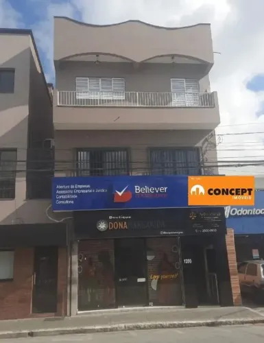 Apartamento com 3 dormitórios para alugar, 107 m² por R$ 2.730,00/mês - Centro - Suzano/SP