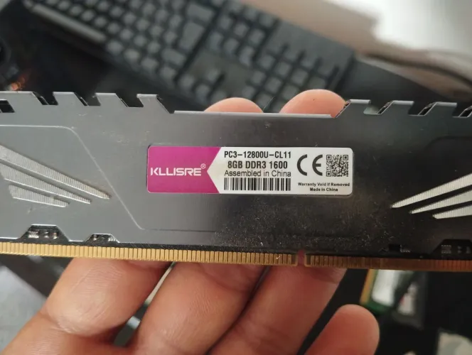 Memória RAM KLLISRE 8GB DDR3 1600MHz