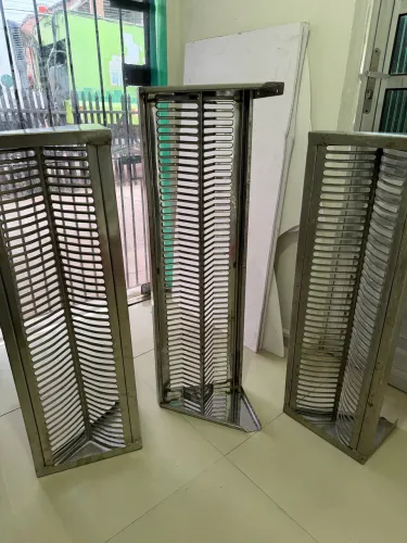 ESCORREDOR DE INOX PARA COZINHA INDUSTRIAL