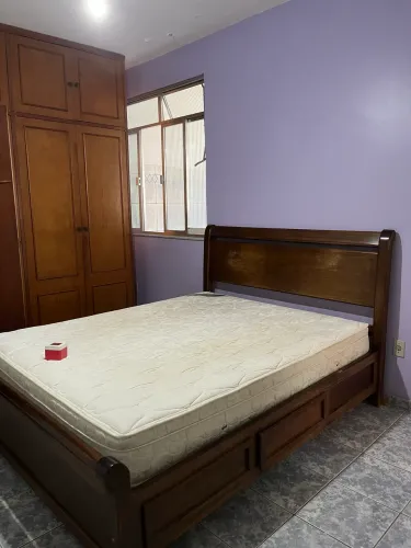 CAMA MADEIRA COM GAVETAS RJ