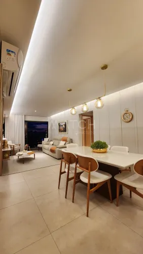 Apartamento mobiliado e decorado no Hit Marista à venda, com 116m², 3 suítes, Setor Marist