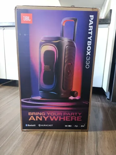 Caixa de Som JBL Partybox 330 lançamento Nova Lacrada<br>