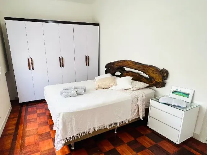 Cama queen box bipartido com colchão