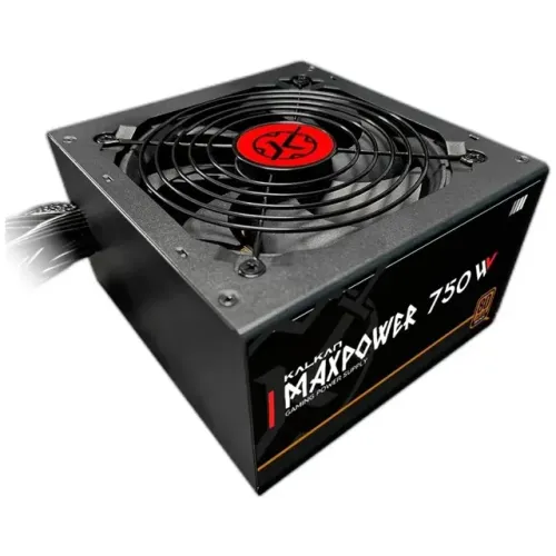 Fonte ATX 750W Kalkan MaxPower PFC Ativo 80+ Bronze, Cabo Flat - MP-0850W-B - WZetta