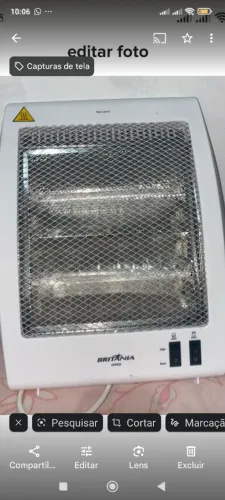 Britânia aquecedor elétrico