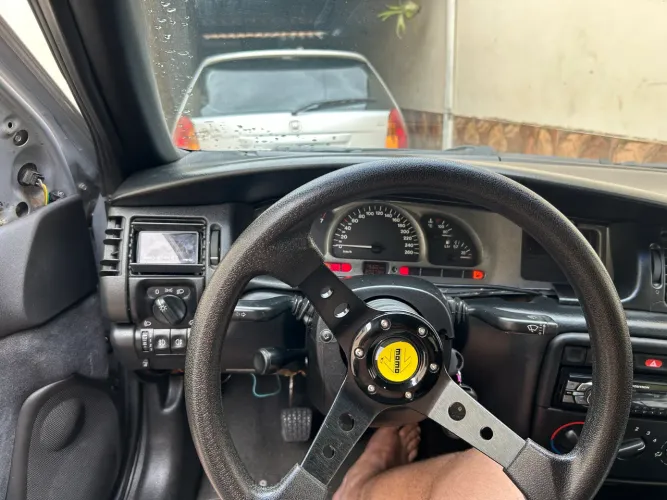 Volante momo sport black 
