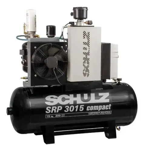 Compressor de Ar Elétrico Schulz Compact SRP 3015 200L 15hp Trifásico