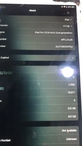 iPad Pro 12,9 520gb LEIA O ANUNCIO