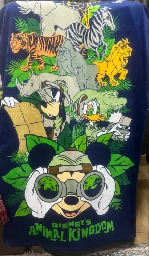 Toalha de Banho Disney Parque Animal Kingdom 