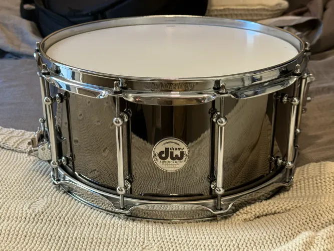 Caixa DW Collectors Black Nickel Over Brass - Tubelug - Esteira Puresound 30