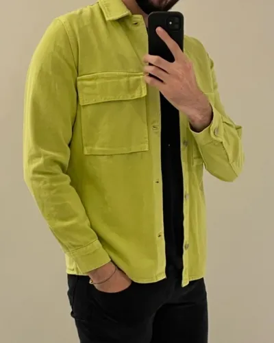jaqueta zara dnwr masculina m verde neon