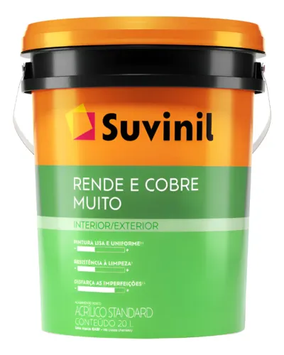 TINTA SUVINIL RENDE MUITO 20 LT BALDE 
