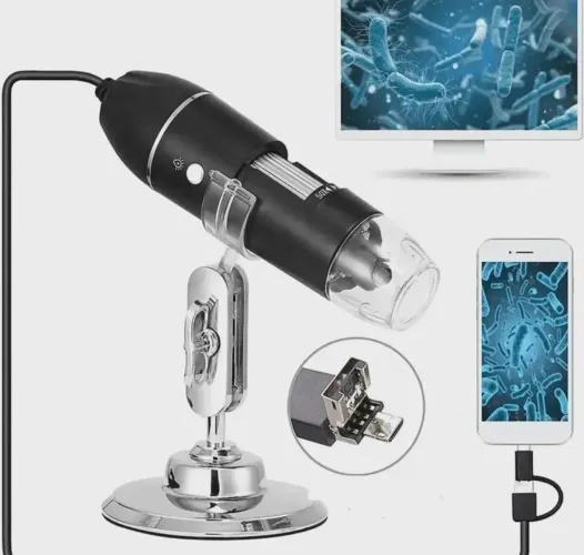 MICROSCOPIO PORTATIL DIGITAL USB 1600X REF: 317