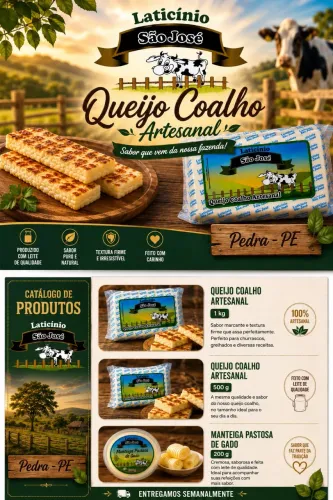 Queijo coalho do interior 